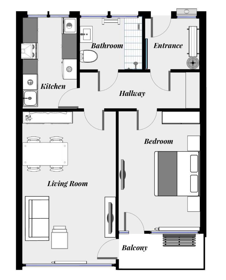 City Apartment - Laim - Mountain View Мюнхен Екстер'єр фото